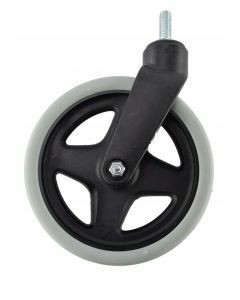 Wheelchair / Mobility Aid Castor Wheel Solid - 180x35mm (With Axel)