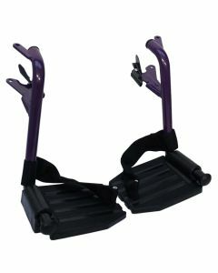 Escape Lite Wheelchair - Transit - Purple - Replacement Footrests