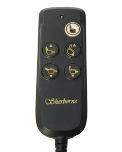 Sherborne 5 Button Handset 8 Pin (957D) - (BROWN FRONT )