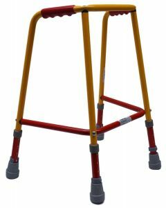Coloured Paediatric Walking Frame - Without Wheels