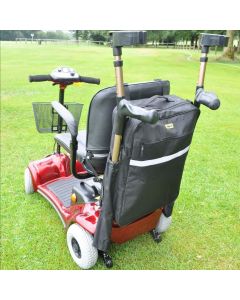 Splash Wheelchair Bag with Crutch Holder - Large