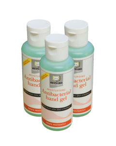 Antibacterial Hand Gel Bottle - 60ml - Triple Pack
