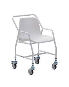 Tilton Adjustable Height Mobile Shower Chair