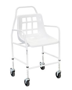 Alerta Height Adjustable Wheeled Shower Chair