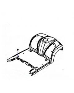 Invacare Orion - Replacement Front Shroud 4 Wheeler - Silver