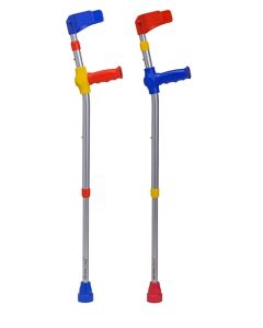 Ossenberg Soft Grip Double Adjustable Kids Crutches