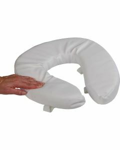 Padded Raised Toilet Seat with Straps