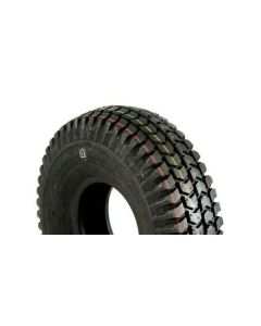 Pneumatic Black Block Tyre - 260 x 85 (3.00 - 4)