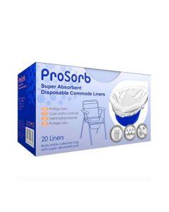 Prosorb Commode Liners - Pack of 20