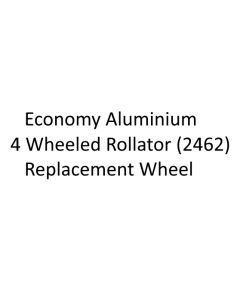 Economy Aluminium 4 Wheeled Rollator (2462) - Replacement Wheel