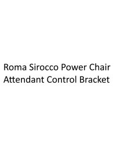 Roma Sirocco Power Chair -  Attendant Control Bracket
