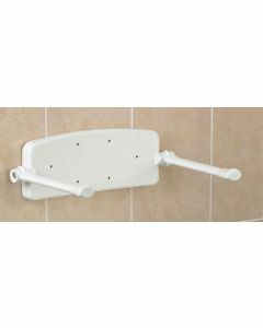 Savanah Wall Mounted Shower Seat - Backrest & Arms ONLY