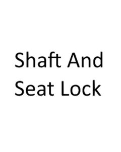 Rehasense Space/Server - Shaft And Seat Lock