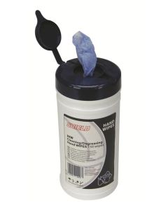 Shield Degreasing Hand Wipes - Canister of 150