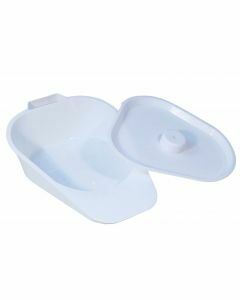 Slipper Bed Pan With Lid