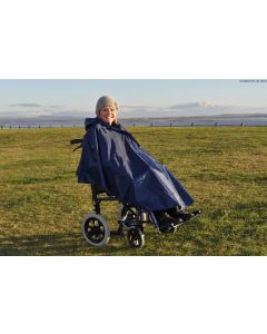 Splash Deluxe Lined Wheelchair Poncho