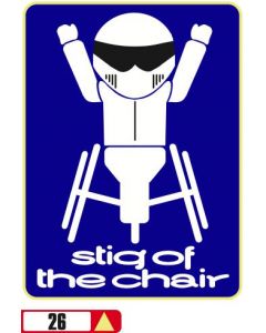 Sticker Haus Stig Of The Chair sticker no 26