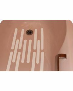 Self Adhesive Bath Safety Strips - Clear - 12 Strips