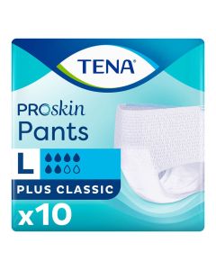Tena Pants Plus Classic - Large - Pack of 10