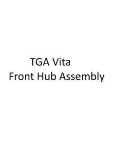 TGA Vita - Front Hub Assembly