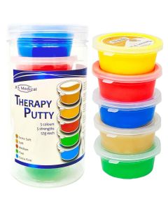 Therapy Putty - Set of 5 x 57g Tubs