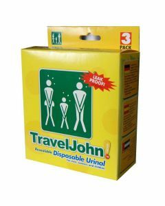 Travel John Disposable Urinal - Pack of Three