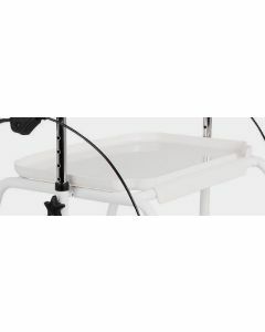 Adjustable Height Trolley Walker - Replacement Tray- White