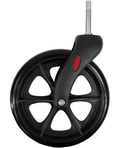 Deluxe Attendant Propelled Wheelchair - Front Wheel And Fork (Black)