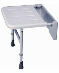 Solo Standard Wall Mounted Shower Seat with Legs
