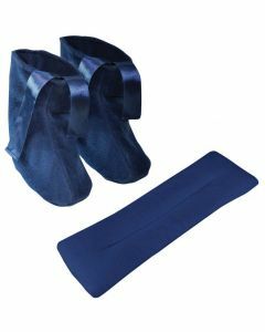 Microwavable Slippers and Neck Warmer Set
