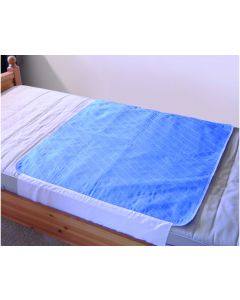 Washable Bed Pad - Blue
