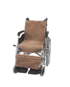 Pure Wool Wheelchair Fleece with Loops and Arms