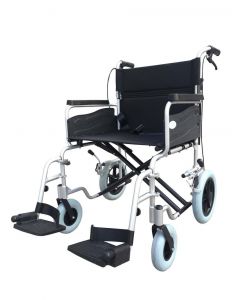 Lightweight Folding Aluminium Transit Wheelchair - 22