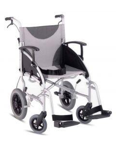 Lightweight Folding Aluminium Transit Wheelchair