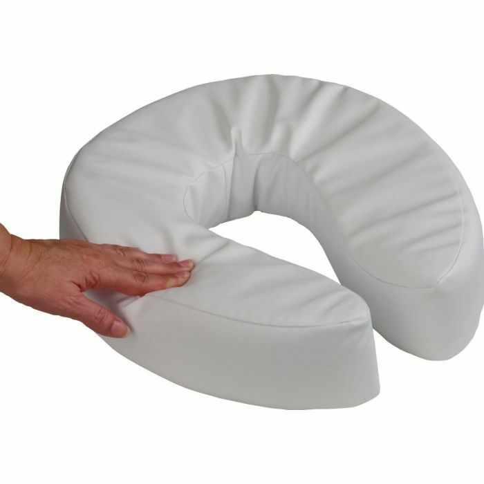 Padded Raised Toilet Seat With Straps 10cm 4 Mobility Smart - Padded Raised Toilet Seat Cushion